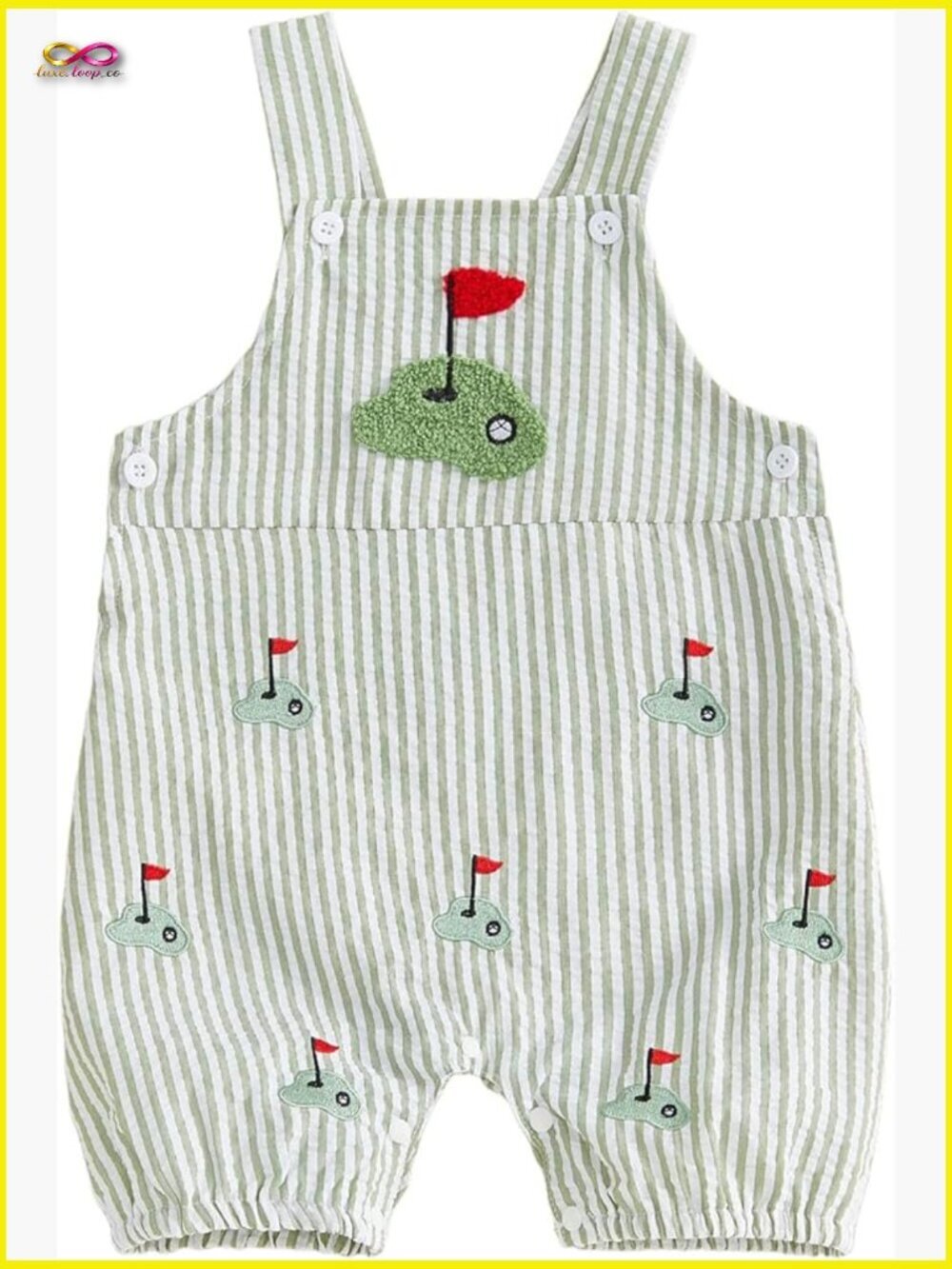 Baby Boy Summer Romper Adjustable Striped Sleeveless One Piece Newborn Outfit